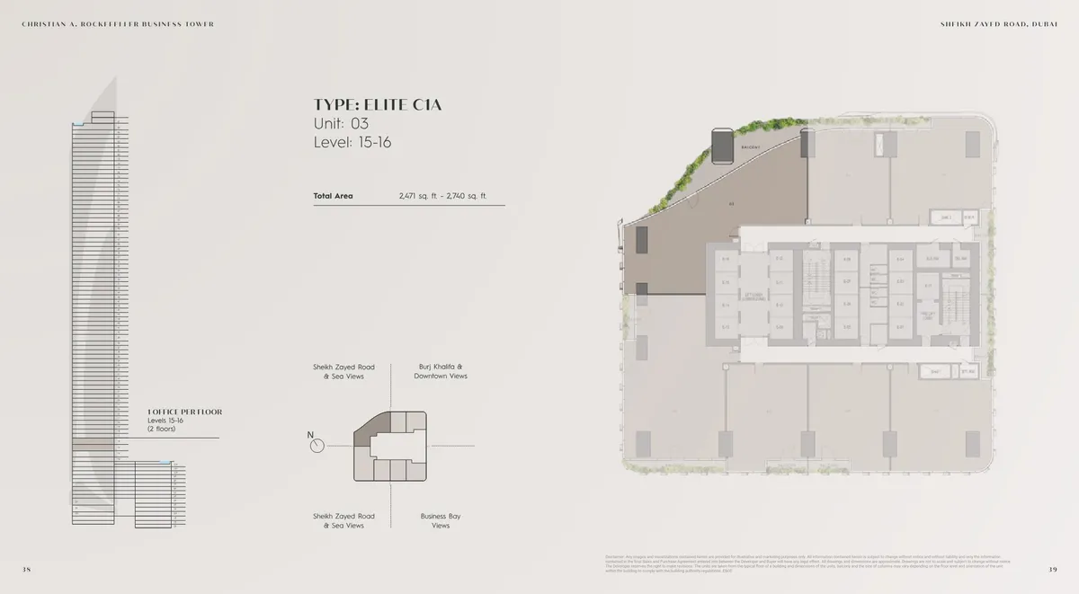 Floor plans: Premier office